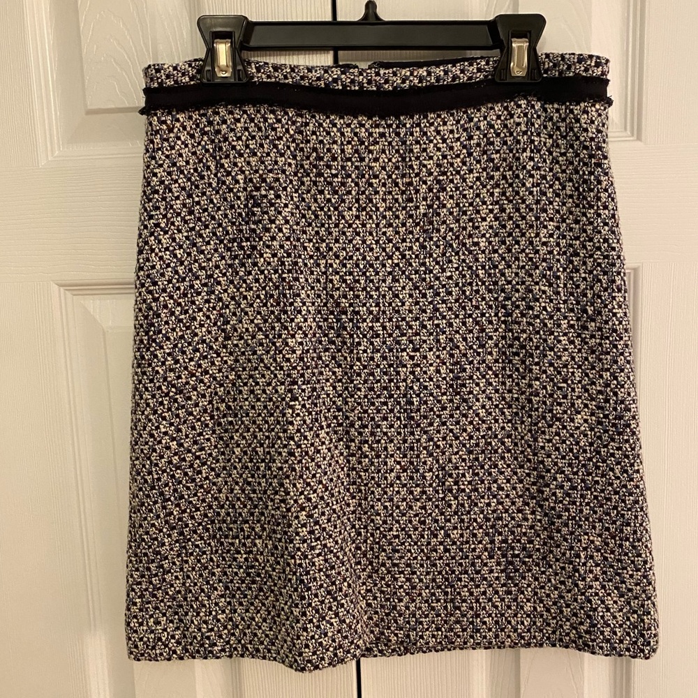 Ann Taylor Tweed Pencil Skirt | size 4